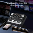 thumbnail image 2 of Graflsoa Professional Bluetooth Audio Interface for Live Streaming, Recording, and Broadcasting - High-Quality Sound with Real-Time Monitoring and 11 Sound Effects - Compatible with Phones,, 2 of 6