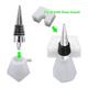 thumbnail image 2 of Juego de 20 tapones de metal para botellas de vino con rosca, tapones en blanco para botellas, regalos para bodas, 2 of 6