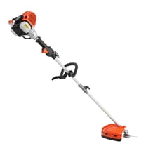 25.2CC 2-Stroke Gas Powered String Trimmer & Lawn Edger, 16.9" Cordless Grass Trimmer with Shoulder Strap & 3T Blade, Multi-Functional Weed Wacker for Quick Yard Cleaning
