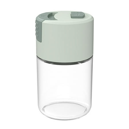 

UDIYO Seasoning Jar 100ml Spice Jar Push Type Leak Proof PP Good Air Tightness Mini Seasoning Container Kitchen Accessories
