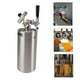 thumbnail image 1 of Dispensador De Cerveza Artesanal, Barril De Acero Inoxidable De 3,6 L, Conexión Rápida A Prueba De Fugas Para Elaboración Casera, 1 of 8