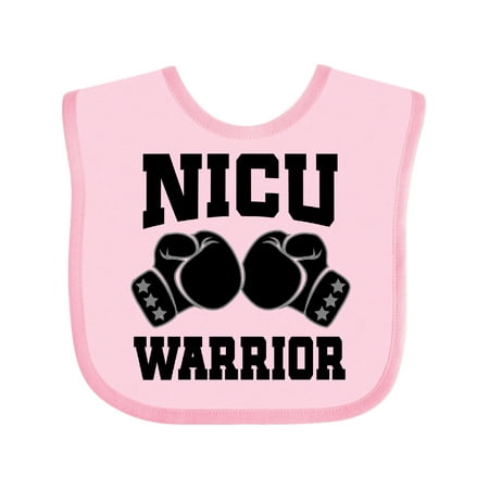 

Inktastic NICU Warrior Baby Boy Boys Baby Bib