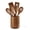 Brown 2, variant on Elama 7 Piece Acacia Wood Kitchen Cooking Utensil Set
