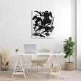 thumbnail image 2 of Contemporary Asymmetrical Composition Abstract Graphic Art Gallery Wrapped Canvas Print Wall Art, 2 of 7