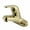 Polished Brass, variant on Kingston Brass GKB542LP Water Saving Chatham Centerset Lavatory Faucet with Single Lever Handle, Polished Brass