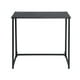 thumbnail image 3 of Escritorio HOMEMAKE FURNITURE Plegable Rectangular Industrial Clásico Negro, 3 of 7