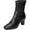 Black, variant on Womens Cinnamon Faux Leather Comfort Insole Dress Boots