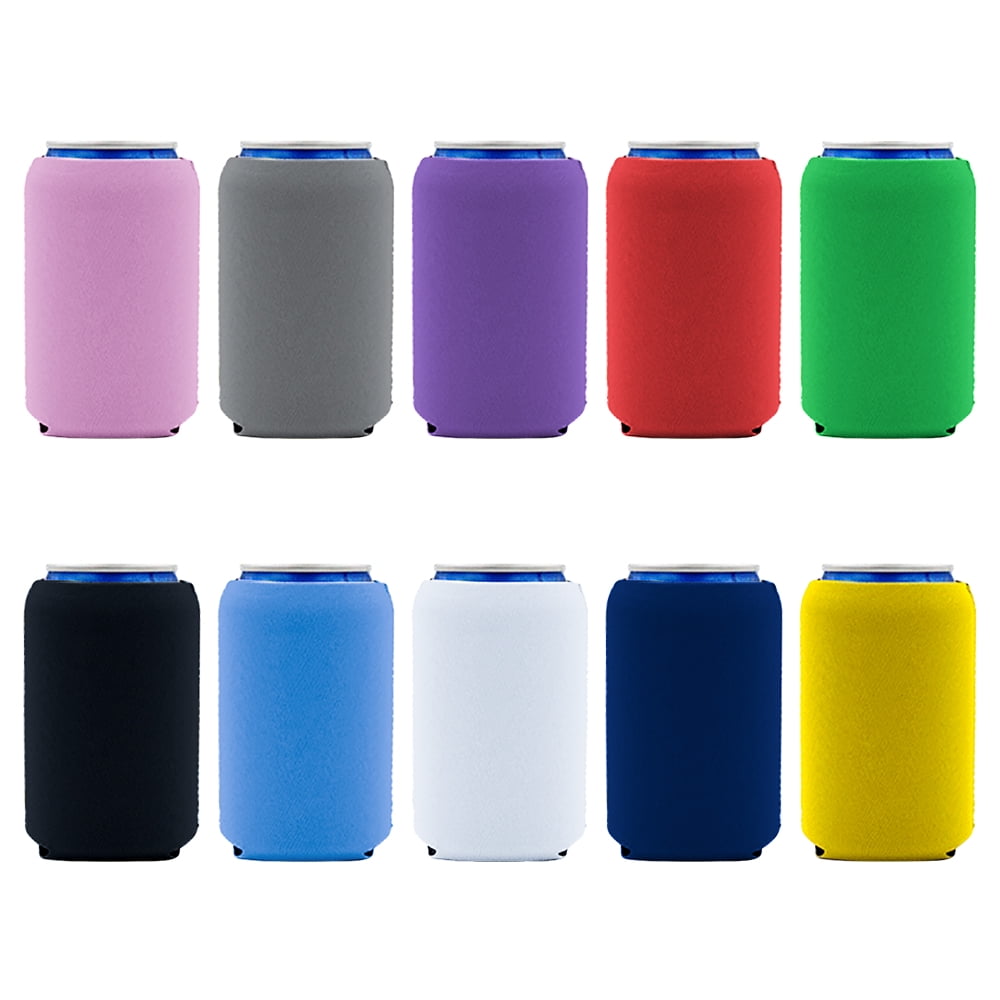Aspire 20 Pcs Blank Can Coolers Neoprene Can Coozies Beer Can Sleeves Fit 12oz