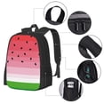 thumbnail image 4 of Balery Watermelon Backpack for Men and Women - Durable 600D Oxford Cloth -Large Capacity, Water-Resistant School, Travel, and Hiking Bag, 4 of 9