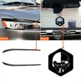 thumbnail image 4 of Sidaley 2 uds pegatinas de coche embellecedor de fibra de carbono cubierta de faro accesorios faro cejas pegatina reemplazo para 2008 2014 Bombillas para automóviles, 4 of 6