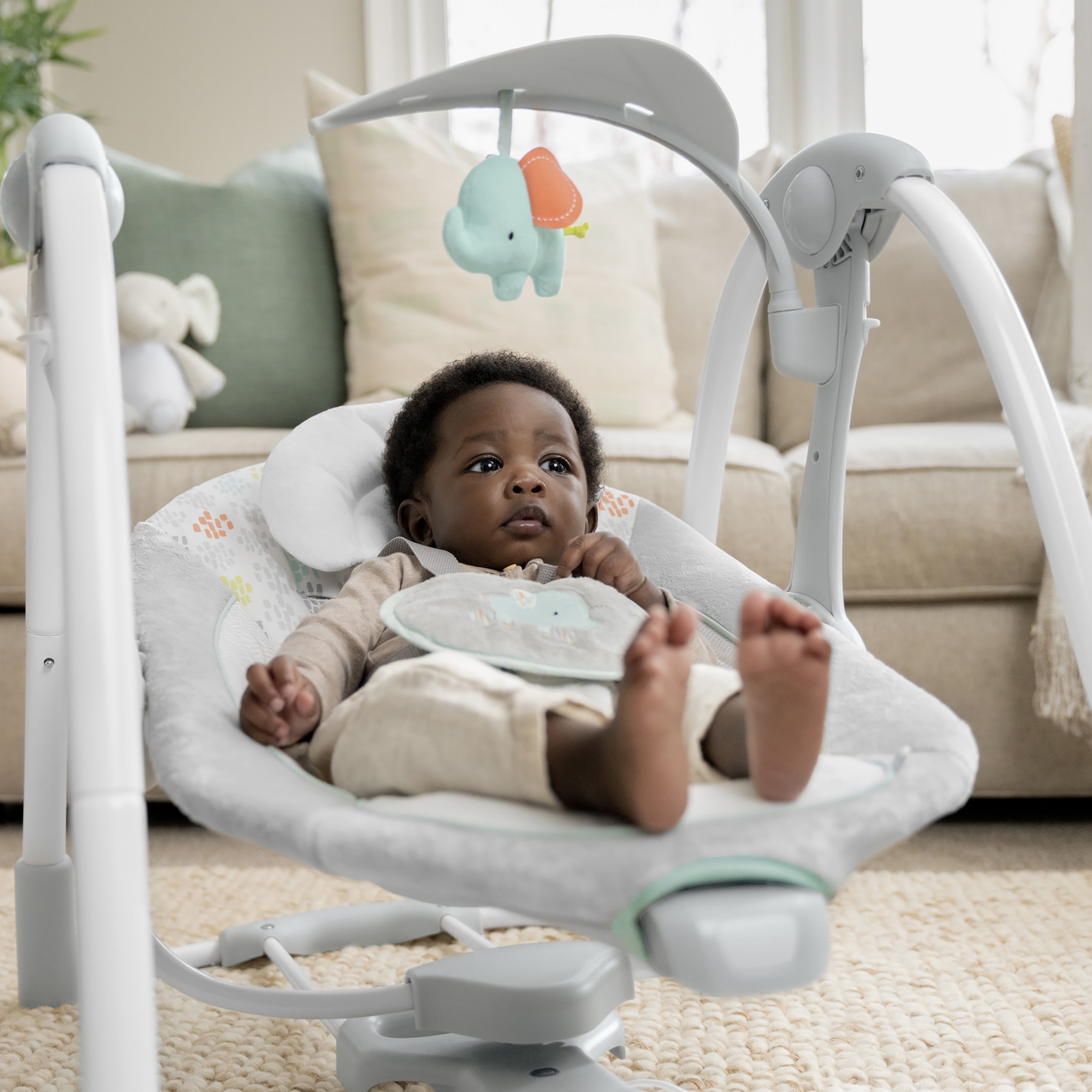 Ingenuity baby swing plug top