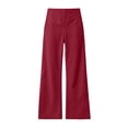 thumbnail image 6 of Maplenight Womens Barrel Pants Quick Dry Elastic Waist Drawstring Casual Pants Outdoor Travel Summer Trousers with Pockets, 6 of 6