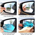 thumbnail image 2 of 6 Pieces Car Rear View Mirror Film Automotive Rain Adhesive Accessory Universal Rain-proof Auto Glass Anti-glare Anti-fog Coating Sticker Driving Removable, 2 of 9