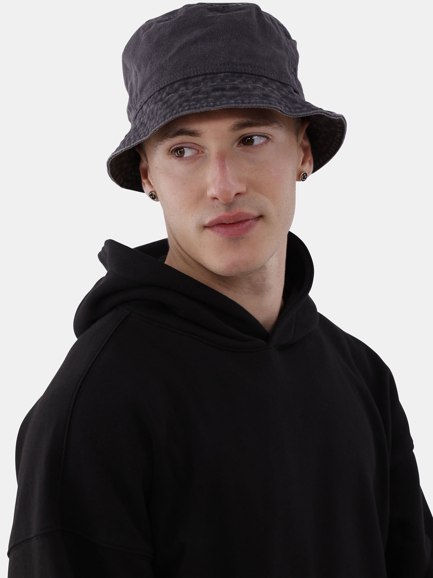 No Boundaries All Gender Oversized Fleece Hoodie Sweatshirt, 1 or 2-Pack, Men's