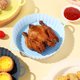 thumbnail image 1 of Gwong hogar, freidora de aire, Cesta de fryers de aire con doble mango resistente al agua BPA Free Free Free Free Free Free Free Free Free Barbq para cantina para cantina Gwong 21102056, 1 of 7