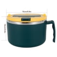 thumbnail image 3 of Jokapy Microwave Ramen Bowl Stainless Steel Noodle Bowl with Lid Ramen Cooker with Spoon Chopsticks, 3 of 10