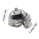 thumbnail image 3 of Cabeza de gallina, casco para pollo, protección para animales, antipanico, ajustable, portátil, material plástico duradero, para gallinas en el patio, para uso en granjas, 3 of 9
