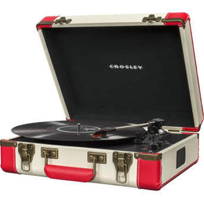 Crosley Red /& Cream Executive Portable USB Turntable