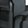 thumbnail image 4 of GDF Studio 3-in-1 Folding Wagon with Bench Seat, Steel Frame, Heavy-Duty and All-Terrain Beach Tires, Gray, 4 of 17
