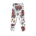 thumbnail image 5 of NOEGOEU 2-9 Years Toddler Boys Girls Halloween Pajamas Kids Long Sleeve Cute Sleepwear Set (Light Gray,6-7 Years), 5 of 6