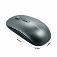 thumbnail image 3 of COFEST Wireless Mouse Charging Mute Office Large Capacity Battery Plug and Play Long-lasting Battery Life Intelligent Power Saving Compatible Ergonomic Design Gray, 3 of 6