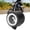 Black, White, variant on BIMZUC LED Headlight Vintage Round Angel Eye Front Lamp for Motorcycle Cruiser Choppers Bobber Cafe Racer (White & Yellow Light)