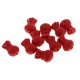 thumbnail image 1 of 10 Unidades Suministros De Artesanía Colgantes Para La Elaboración, Granos Del Espaciador Resulta De La Joyería Haciendo Accesorio Para DI rojo Soledad Colgantes sueltos encantos, 1 of 7
