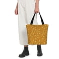 thumbnail image 5 of Salouo Honey Bee Gnomes for Shoppers Tote for Women Foldable Handbags with Big Capacity Casual One-Shoulder Shopping Bag Hobo Bags Fit for Office/Shopping/Park, 5 of 6