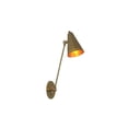 thumbnail image 5 of Wall Mid Century Modern Raw Brass Handmade Sputnik Wall light Fixture, 5 of 8