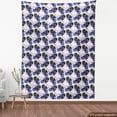 thumbnail image 4 of Ambesonne Geometric Fabric by the Yard Upholstery, Contemporary Abstract Art, 1 Yard, Violet Grey, 4 of 5
