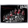 thumbnail image 1 of Michael Jordan - Fly Wall Poster, 22.375" x 34" Framed, 1 of 4