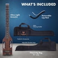 thumbnail image 4 of Guitarra acústica Traveler ultraligera marrón envejecido para zurdos, 4 of 8