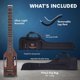 thumbnail image 4 of Guitarra acústica Traveler ultraligera marrón envejecido para zurdos, 4 of 8