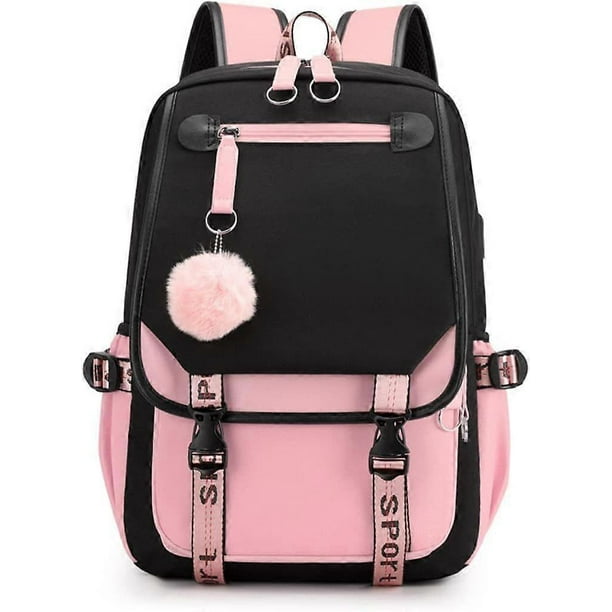 Girls backpack casual backpack nylon waterproof children's primary school student middle school student school bag children's school bag