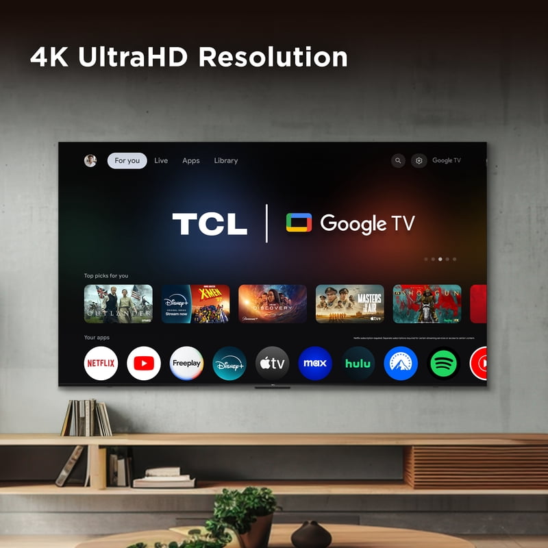 TCL 98" Q Series (NEW 2025) 4K QLED, 144Hz, Dolby Vision HDR & Dolby Atmos Google TV, including Built-in Google Assistant with Voice Remote – 98Q51CG feature detail