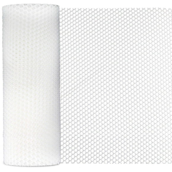 White Plastic Chicken Wire Mesh 16in x 40ft Plastic Wire Chicken for Floral Arrangements, Poultry, Animal Barrier, Gardening