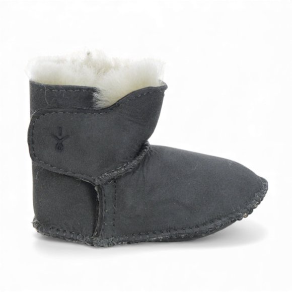 Emu Australia Little Kids Baby Bootie Charcoal Booties B10310.CHAR<span> - </span>12K (Unisex)