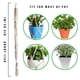 thumbnail image 5 of Bearachild Cestas colgantes 100 hechas a mano, soporte para plantas, macramé, colgador de plantas, maceta para colgar en la pared interior, soporte para Jardín y Patio No.01 Bearachild HA001777-01, 5 of 6