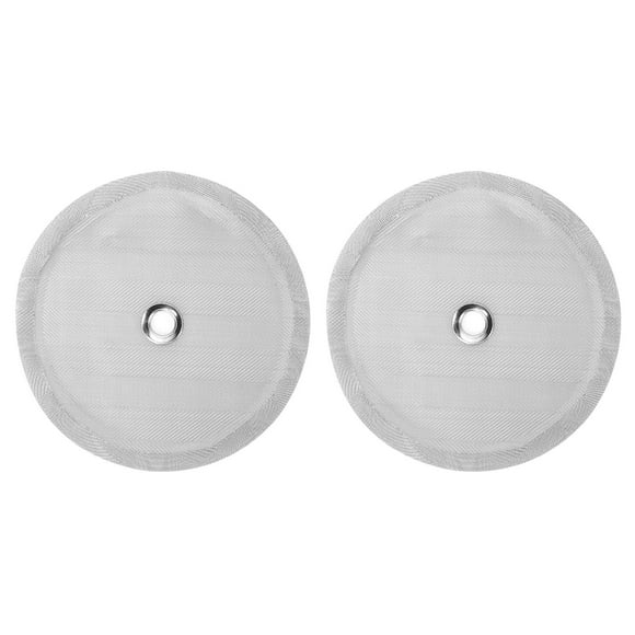 Reemplazo de pantalla de filtro de prensa de café de acero inoxidable - malla 100 (2 piezas)