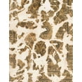 thumbnail image 1 of Ahgly Company Machine Washable Indoor Rectangle Abstract Light Brown Area Rugs, 3' x 5', 1 of 7