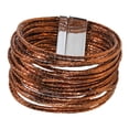 thumbnail image 3 of Pulsera para mujer fácil de usar, brazalete de moda, duradero, accesorios para atuendos con Café, 3 of 9