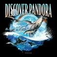 thumbnail image 2 of Men's Avatar: The Way of Water Discover Pandora Ocean Graphic Tee Black 2X Large, 2 of 5