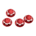 thumbnail image 4 of kusrkot 4pcs Aluminium Wheel Hub Antidust Cover 17mm Hex Nut For 1/8 RC MOnster Car Red, 4 of 7