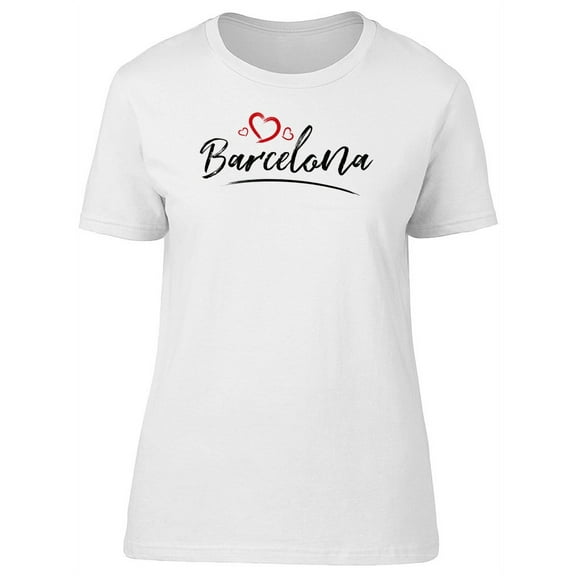 Barcelona Love T-Shirt Women -Image by Shutterstock, Female Medium