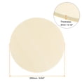 thumbnail image 2 of Uxcell Unfinished Wood Circles for Crafts, 10" Wood Round Slices, 0.12" Thick, 2 of 6