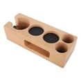 thumbnail image 1 of Soporte de madera para compactador de filtro de café, compactador de filtro de café de madera Soporte de madera para compactador de café Estación de apisonado de café Diseño de última generación, 1 of 12