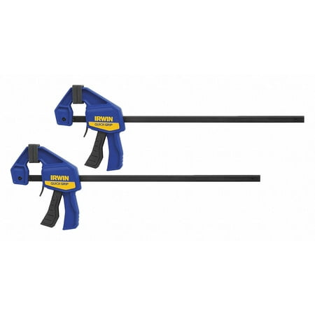 Irwin Quick-Grip 12 in. X 2-7/16 in. D Bar Clamp 100 lb
