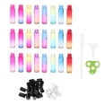 thumbnail image 3 of Paquete de 24 botellas de vacías aceites esenciales - de color recargable en - - Paquete de 20 ml de Degradado Yinane Botellas de rodillos recargables, 3 of 8