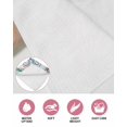 thumbnail image 6 of Octopus Coastal Kitchen Dish Towels for Drying Dishes Set of 3, Summer Nautical Starfish Coral Grey Wooden Waffle Weave Microfiber Hand Tea Bathroom Towels Quick Dry & Absorbent Towel 15.7x23.6, 6 of 7