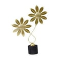 thumbnail image 4 of Iron Figurine Artwork Birthday Gift Leaf Statue for Bookshelf Desktop Indoor, 4 of 8